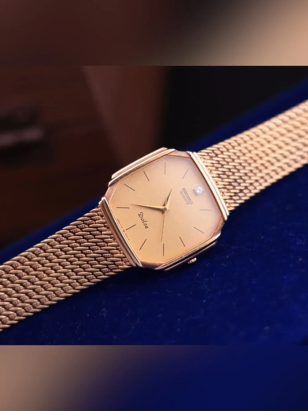 Vintage 1985 Seiko Dolce 7731-5000 Unisex Watch